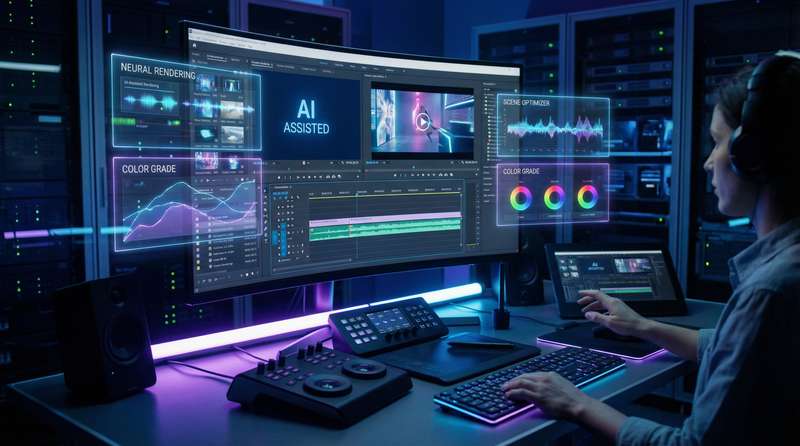 国产自拍 AI视频剪辑